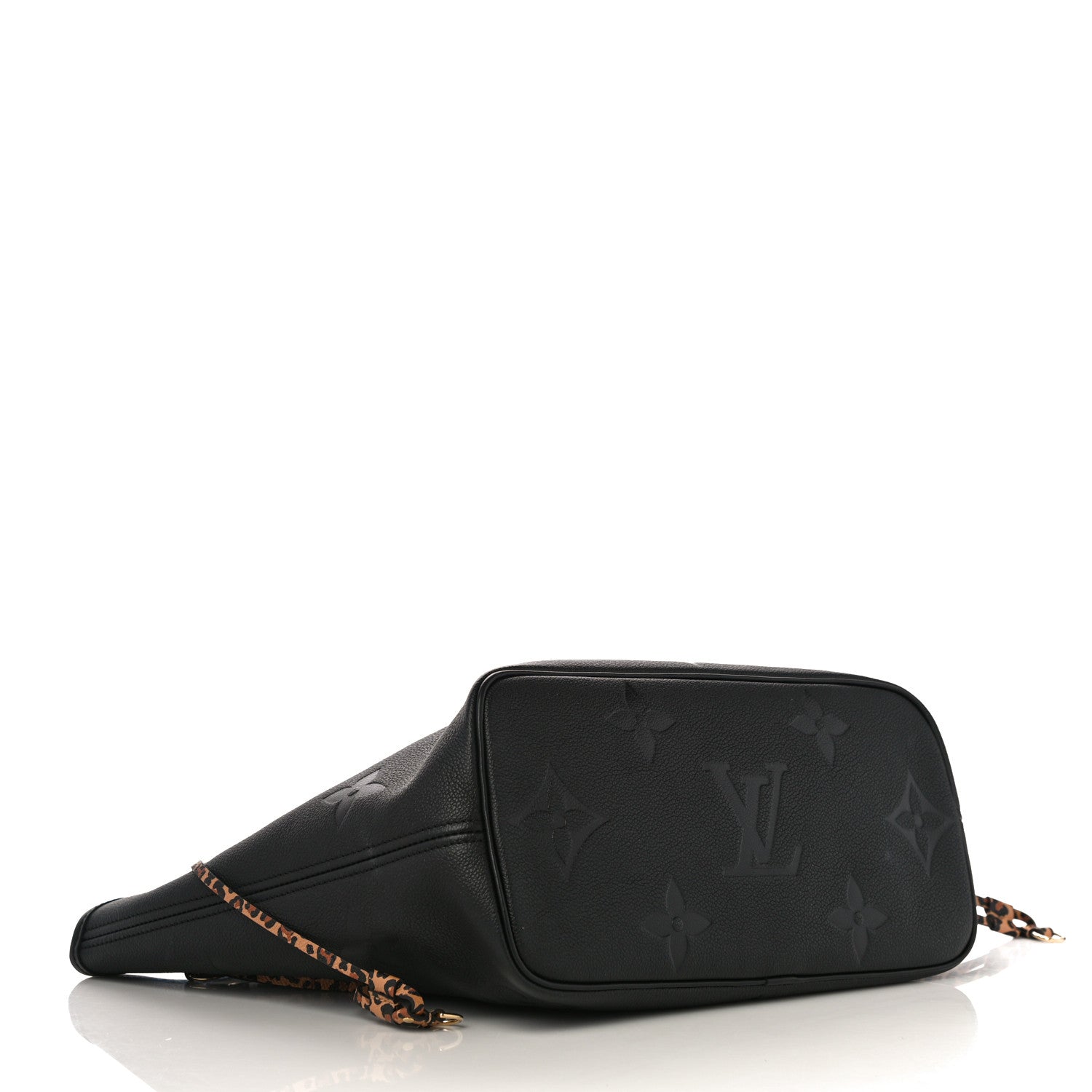 Louis Vuitton Empreinte Monogram Giant Wild At Heart Neverfull MM Black 4 of 9