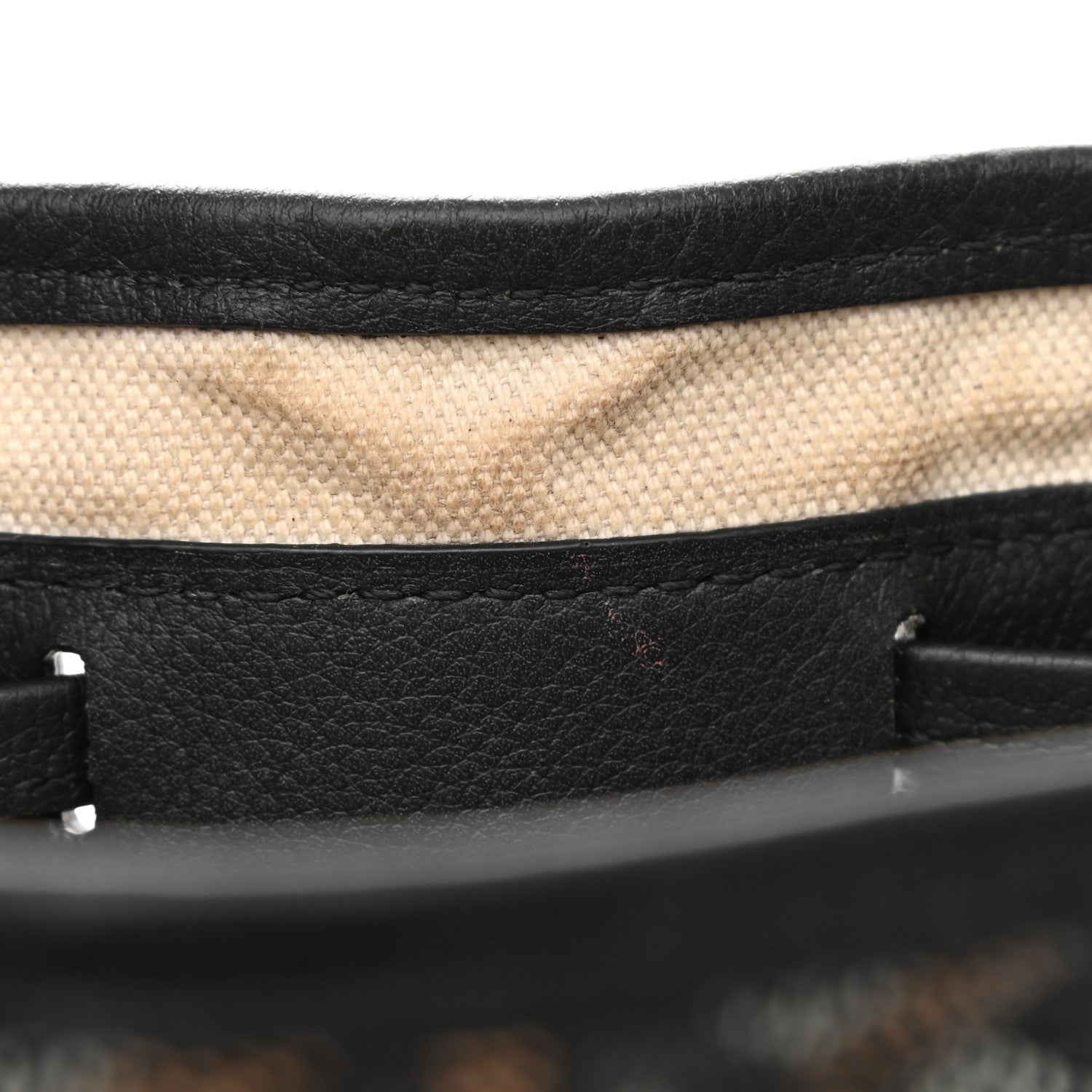 Goyard Goyardine Petit Flot Bucket Bag PM Black 8 of 11