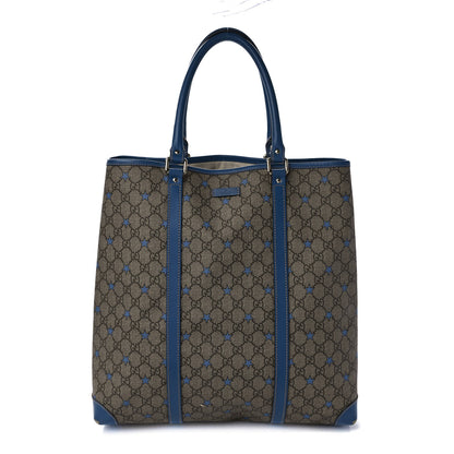 Gucci GG Plus Monogram Star Joy Vertical Tote Blue 1 of 11
