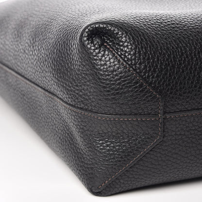 Hermes Taurillon Clemence Double Sens 36 Reversible Tote Black Ebene 17 of 19