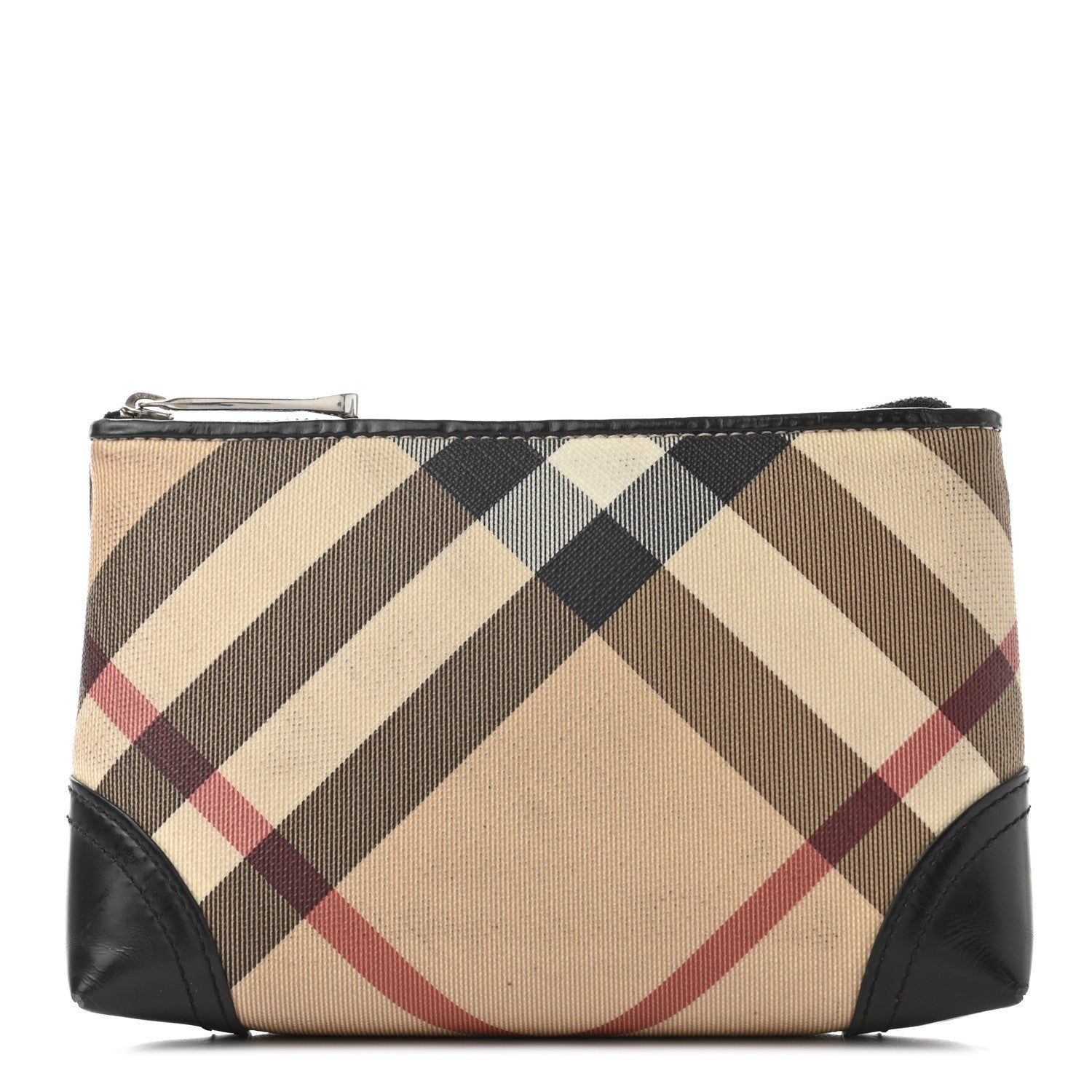 Burberry Nova Check Pouch Black 1 of 7