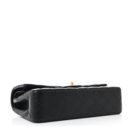 Chanel Lambskin Quilted Medium Double Flap Black 4 of 10