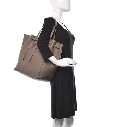 Celine Soft Grained Calfskin Medium Belt Cabas Phantom Taupe 2 of 10