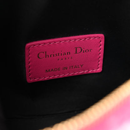 Christian Dior Canvas De Jouy Diortravel Nomad Pouch Pink 6 of 7
