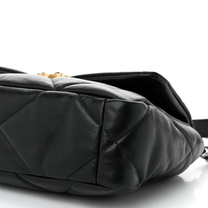 Chanel Goatskin Quilted Medium Chanel 19 Flap Black 10 of 11