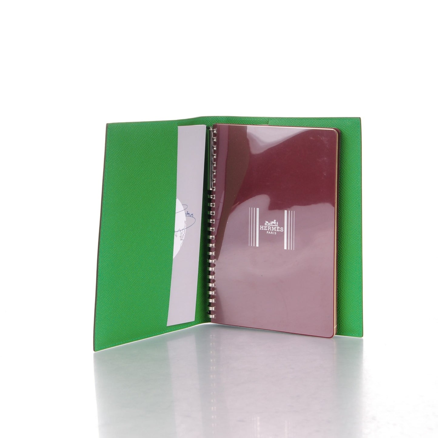 Epsom Globe Trotter Agenda Cover with Refill Bambou