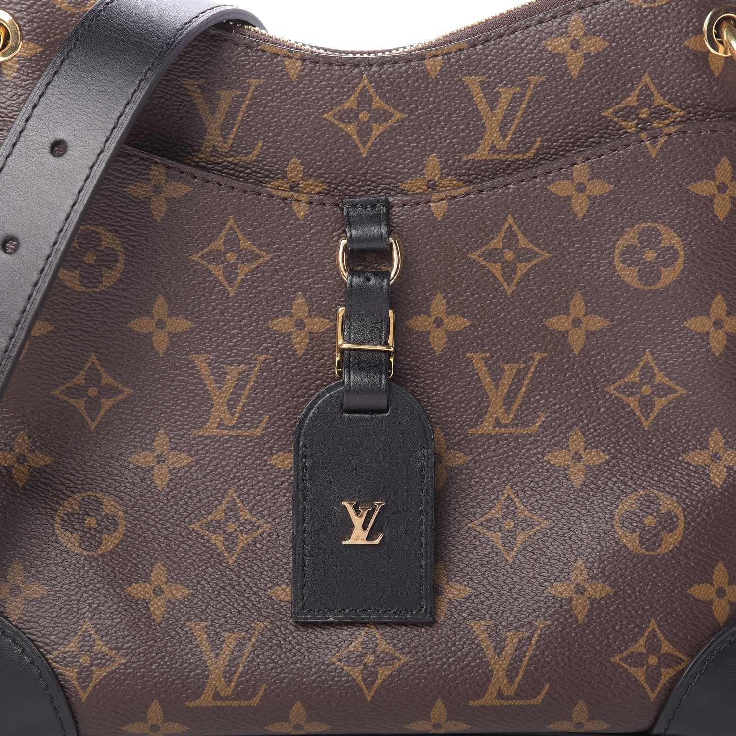 Louis Vuitton Monogram Odeon PM Black 8 of 11