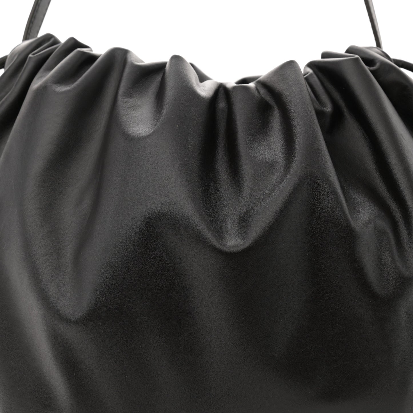 Nappa Angy Hobo Bag Dark Brown