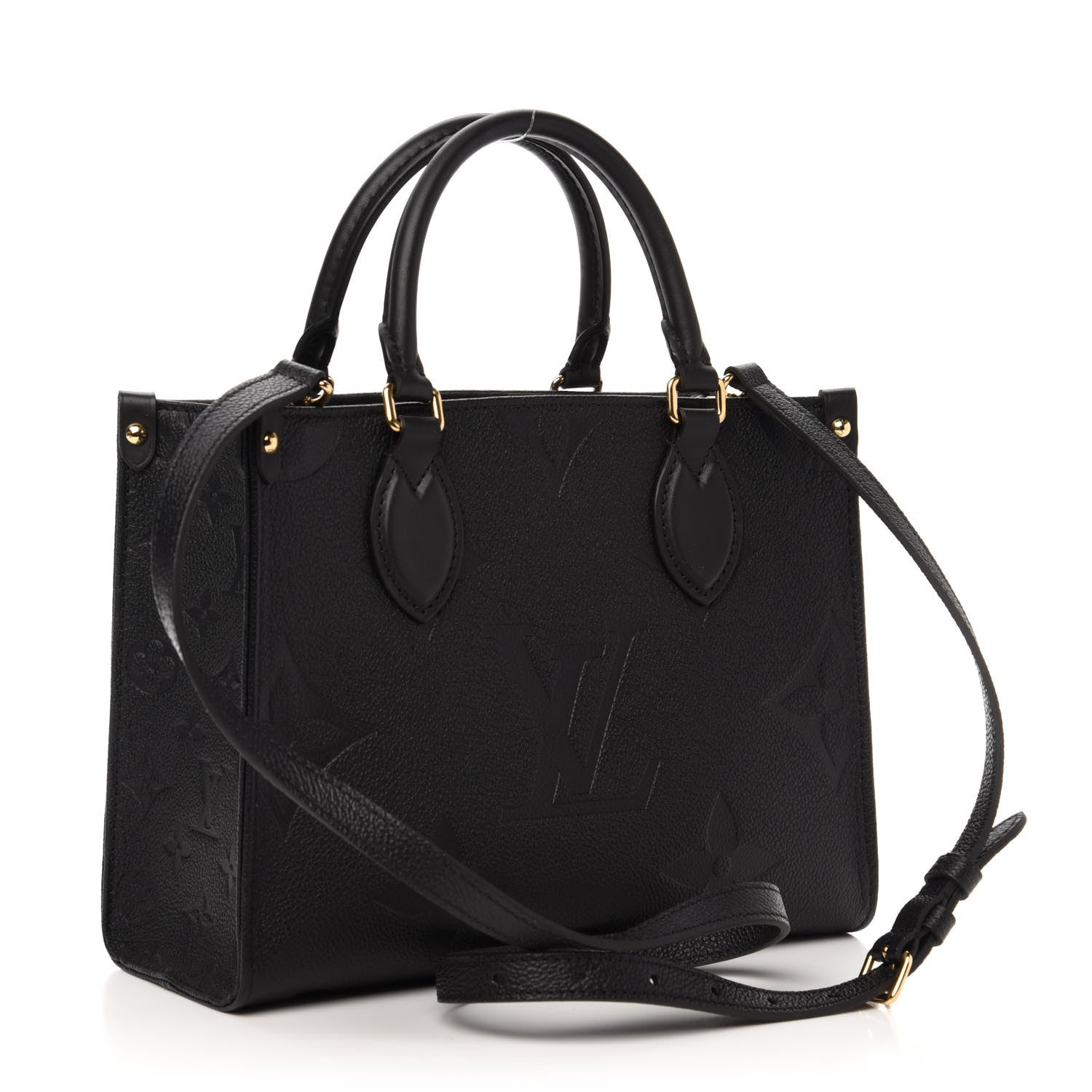 Louis Vuitton Empreinte Monogram Giant Onthego PM Black 3 of 10