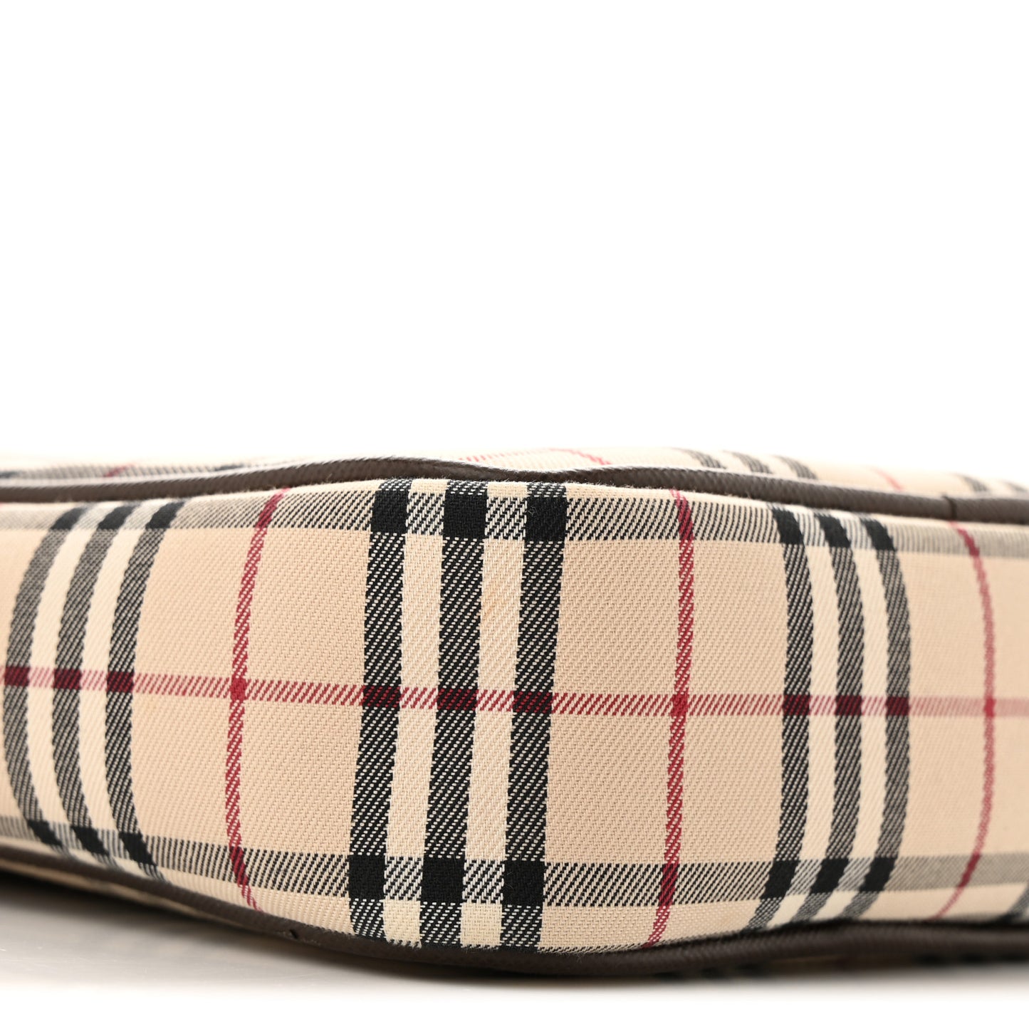 Vintage Check Small Messenger Dark Brown