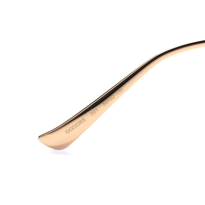 Gucci Round Frame Injected GG0226S Sunglasses Black 5 of 7