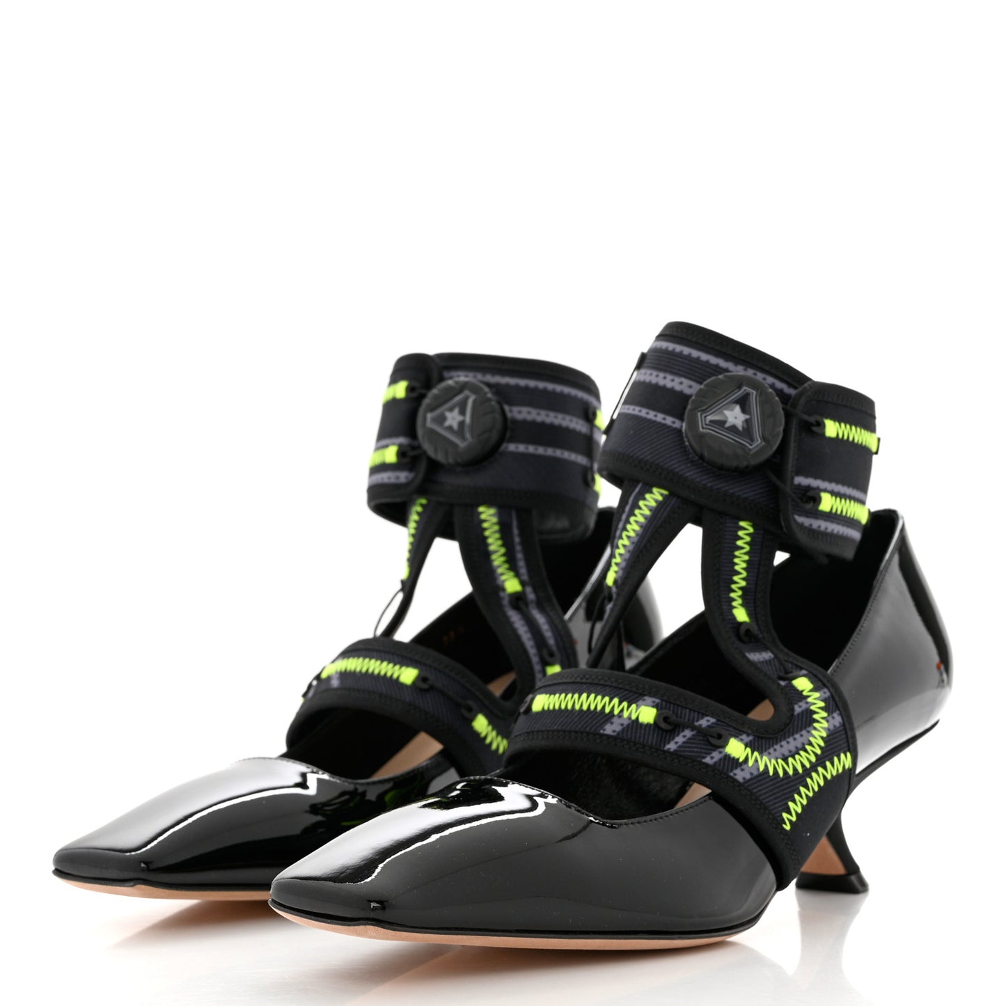 Patent Dior 62-22 Pumps 38.5 Black