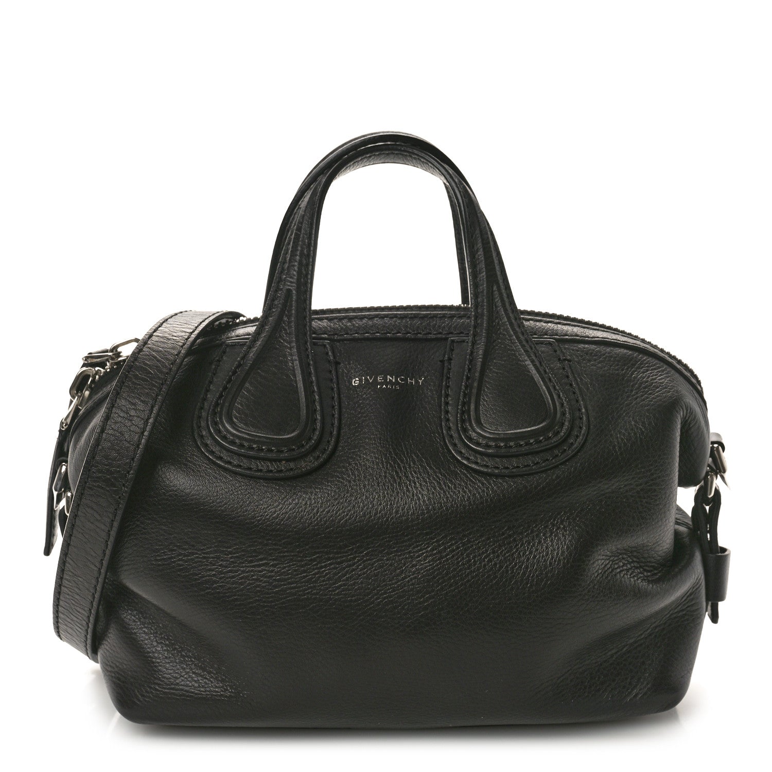 Givenchy Waxed Calfskin Micro Nightingale Black 1 of 11