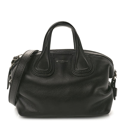 Givenchy Waxed Calfskin Micro Nightingale Black 1 of 11