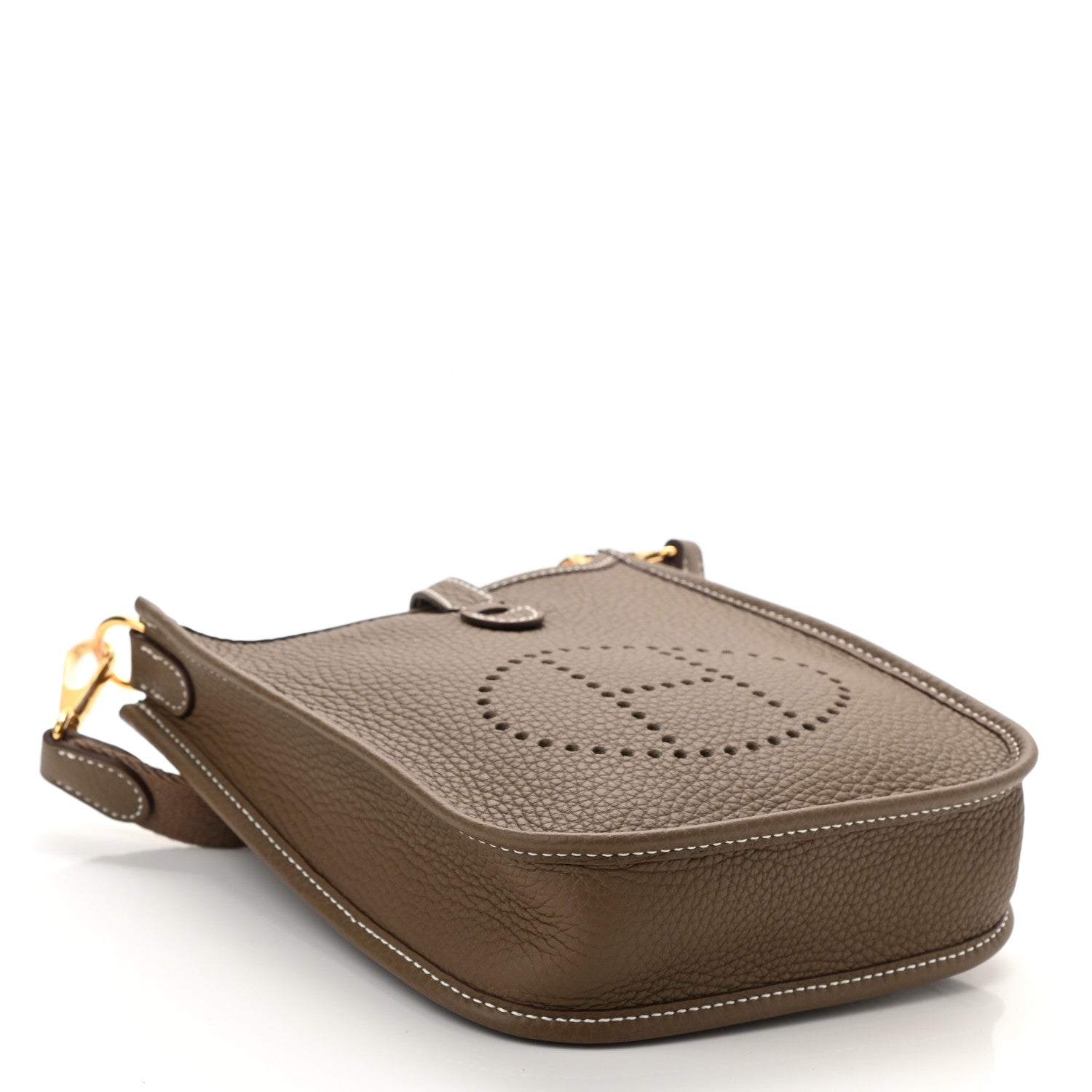 Hermes Taurillon Clemence Evelyne TPM Etoupe 4 of 11