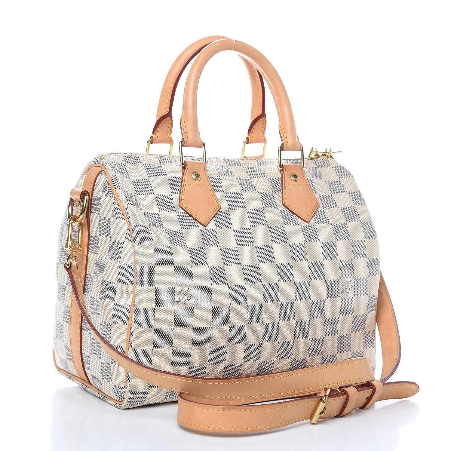 Louis Vuitton Damier Azur Speedy Bandouliere 25 3 of 19