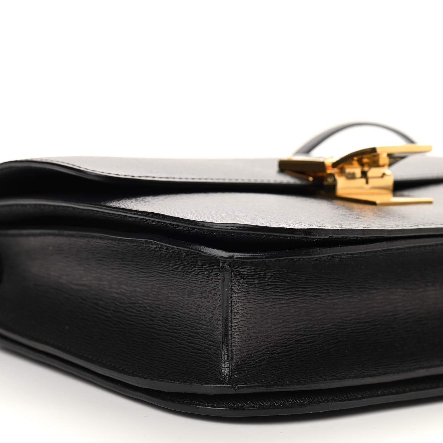 Celine Liege Calfskin Medium Classic Box Flap Bag Black 9 of 10