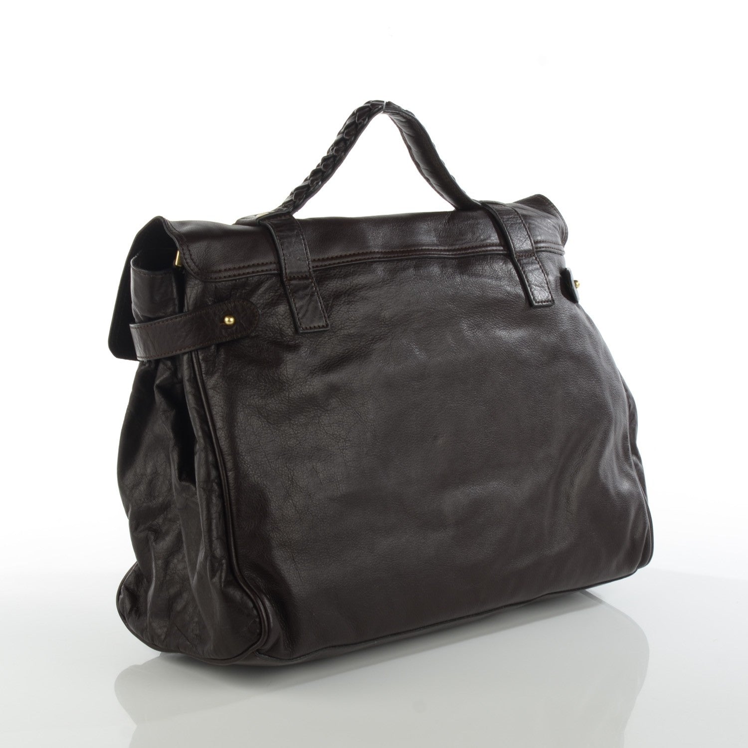 Mulberry Soft Buffalo Oversized Alexa Chocolate 3 of 8