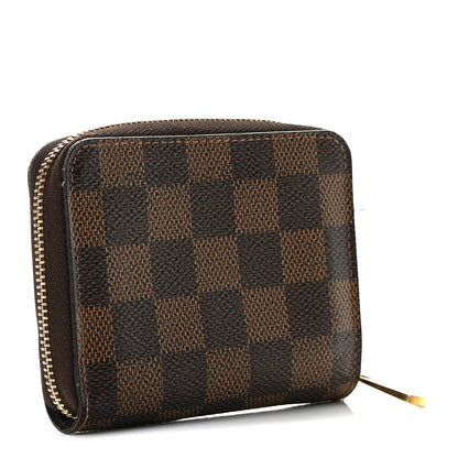 Louis Vuitton Damier Ebene Zippy Coin Purse 3 of 8