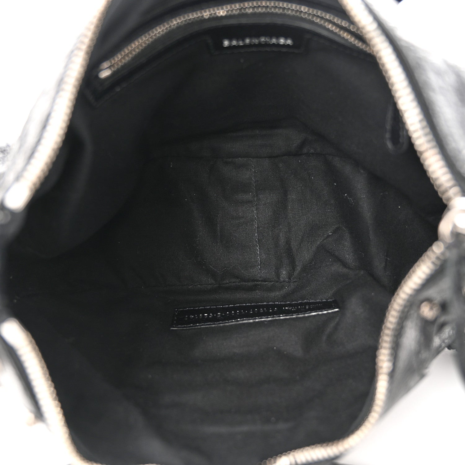 Balenciaga Agneau Arena Small Le Cagole Shoulder Bag Black 5 of 10