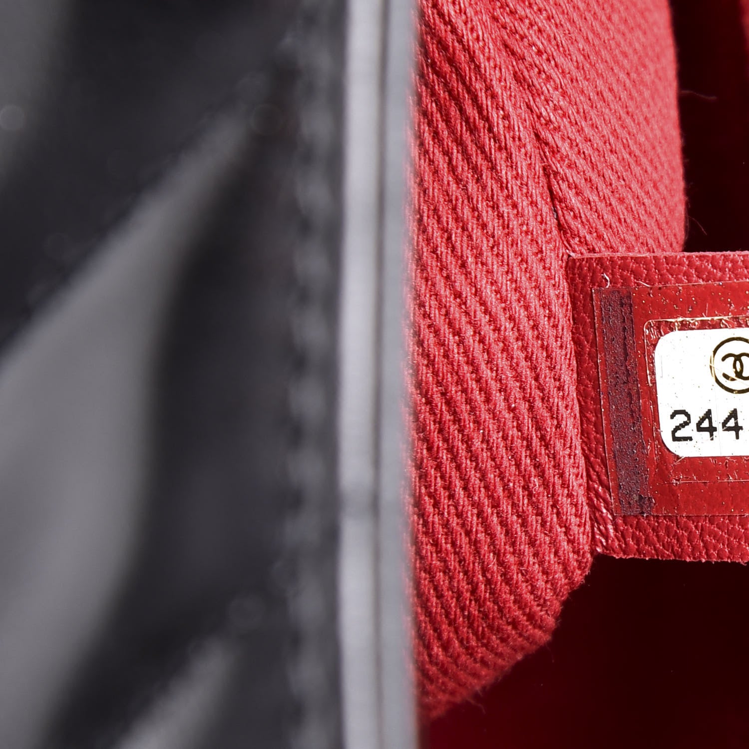 Chanel Calfskin Chevron Quilted Small Coco Handle Flap Black 6 of 11