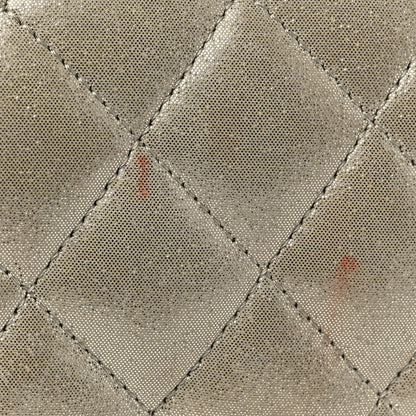Chanel Iridescent Calfskin Quilted Medium Double Flap Silver 8 of 9