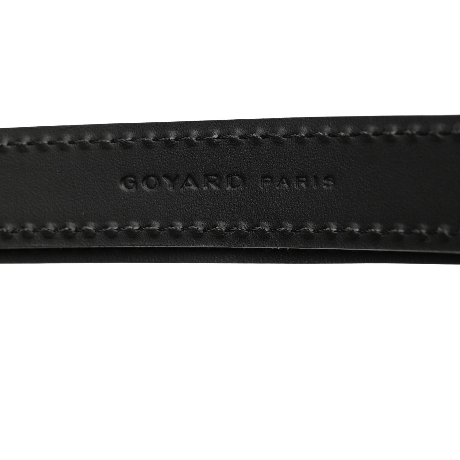 Goyard Calfskin Adjustable Shoulder Strap Black 3 of 5