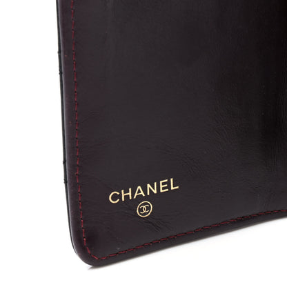 Chanel Caviar Quilted Yen Wallet Black 4 of 5