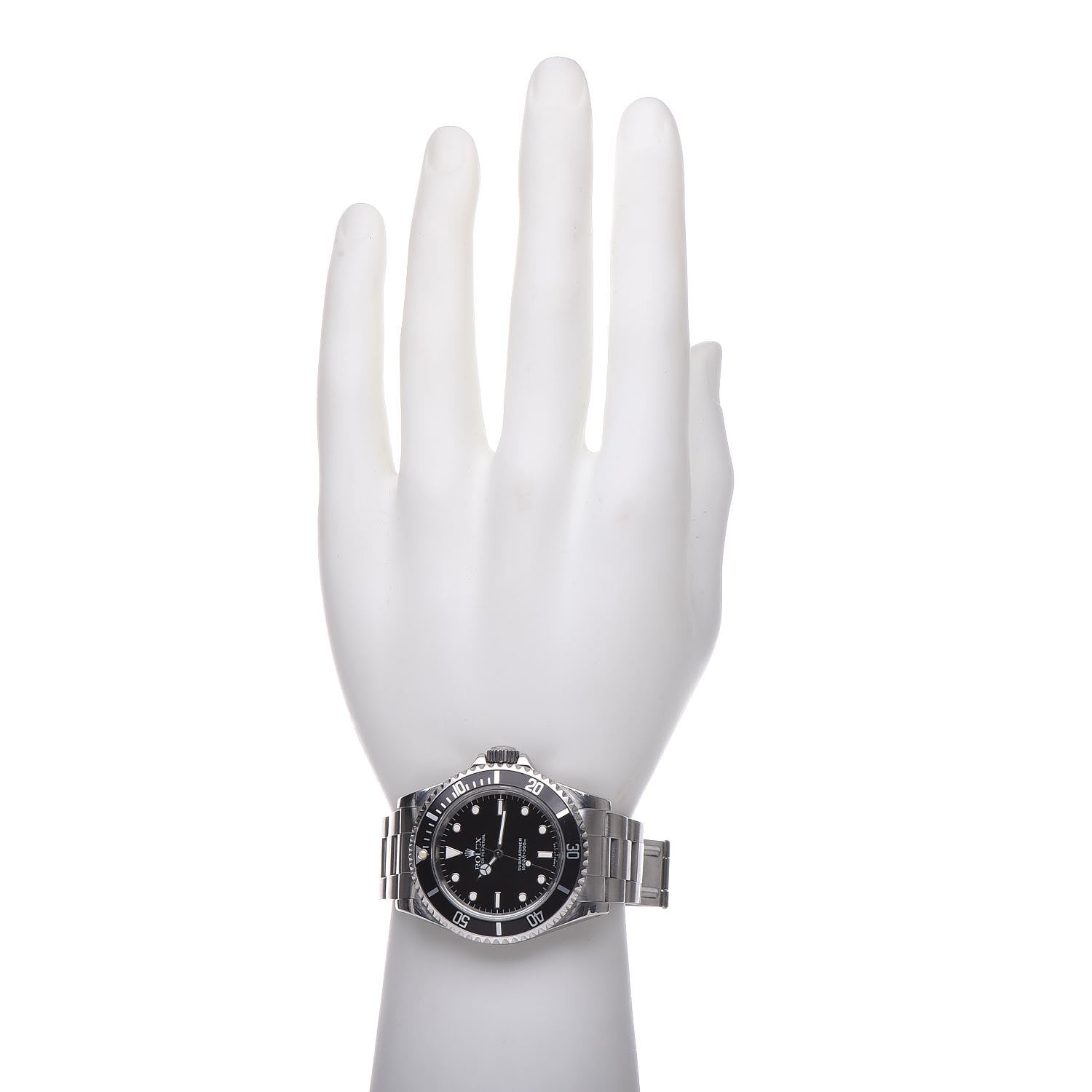 Rolex Stainless Steel 40mm Oyster Perpetual Submariner Watch Black 14060 2 of 6