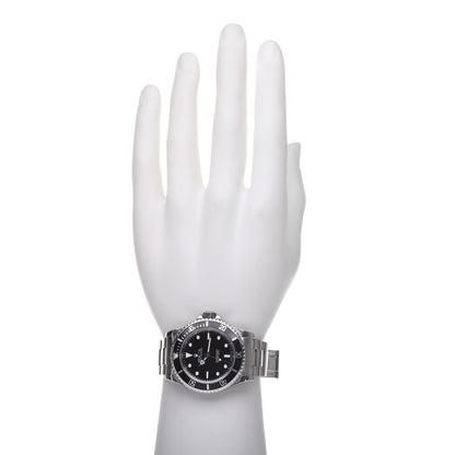 Rolex Stainless Steel 40mm Oyster Perpetual Submariner Watch Black 14060 2 of 6