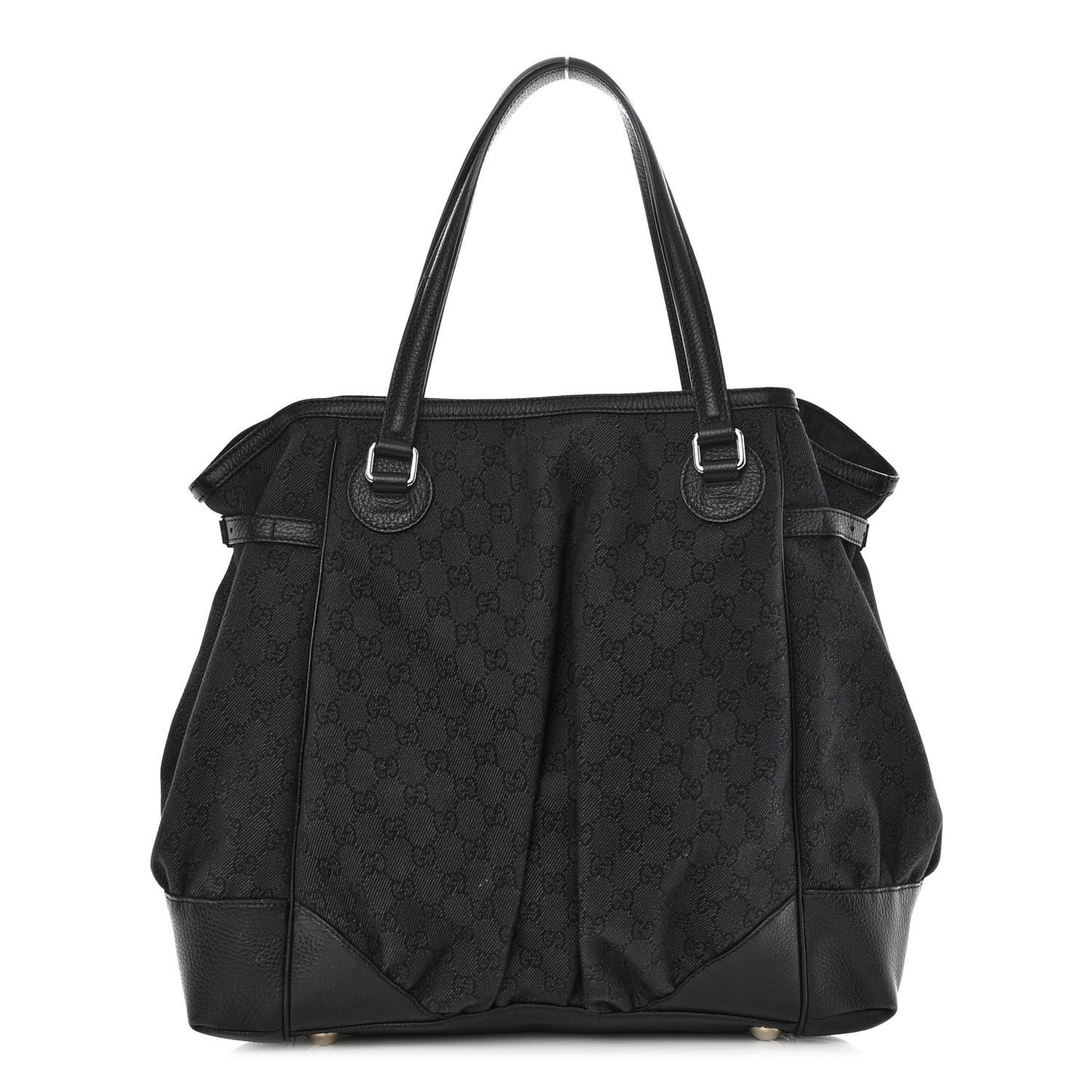 Monogram Full Moon Tote Black