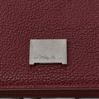 3.1 Phillip Lim Goatskin Mini Soleil Flap Bag Burgundy 10 of 10