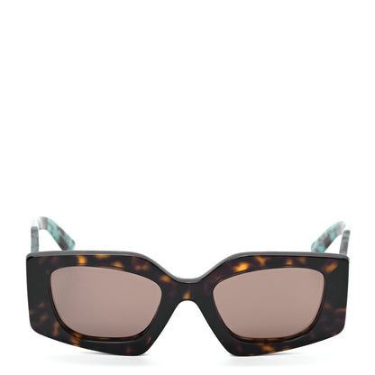 Prada Acetate Symbole Sunglasses SPR 15Y Tortoise Green 4 of 12