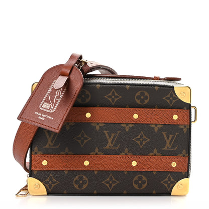 Louis Vuitton X NBA Grained Calfskin Monogram Handle Trunk Brown 1 of 8