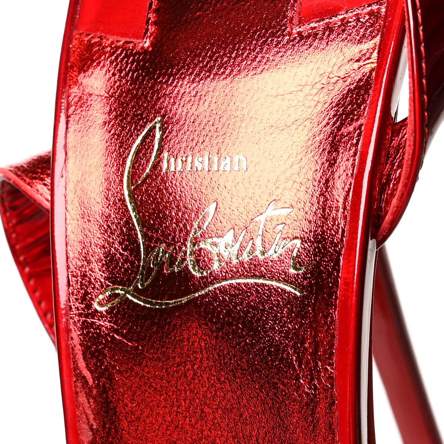 Patent Psychic Loubi Queen Alta 150 Platform Sandals 38 Loubi