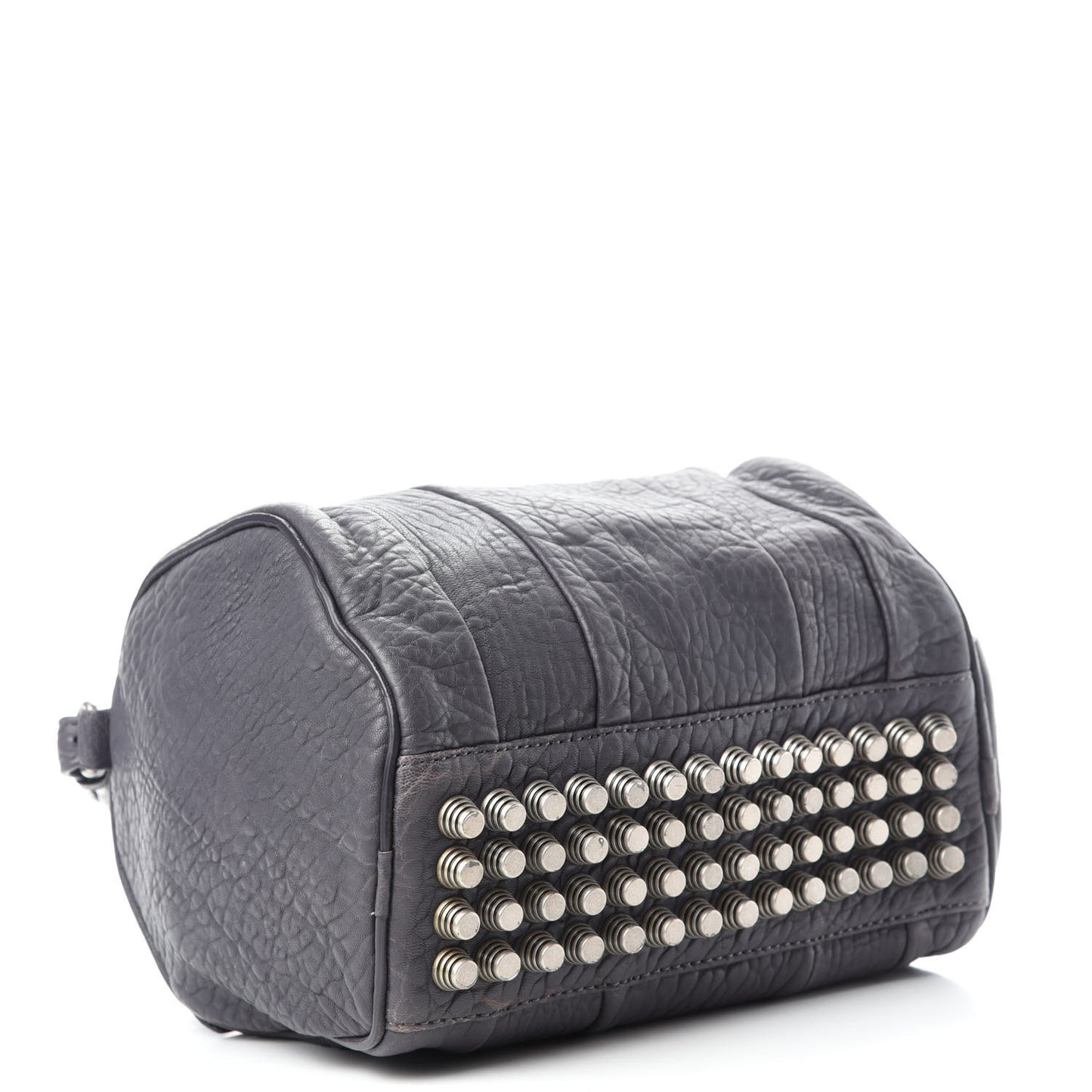Pebbled Lambskin Rockie Tundra Antique Silver Hardware