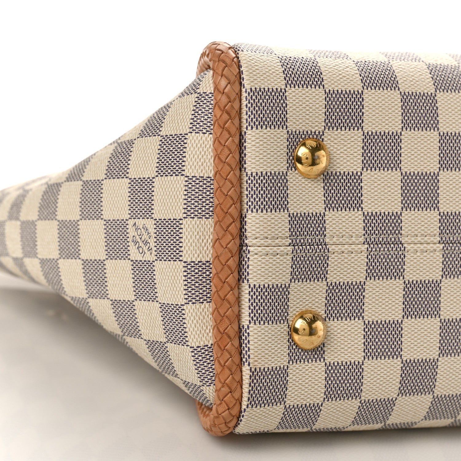 Louis Vuitton Damier Azur Propriano Rose Ballerine 7 of 9