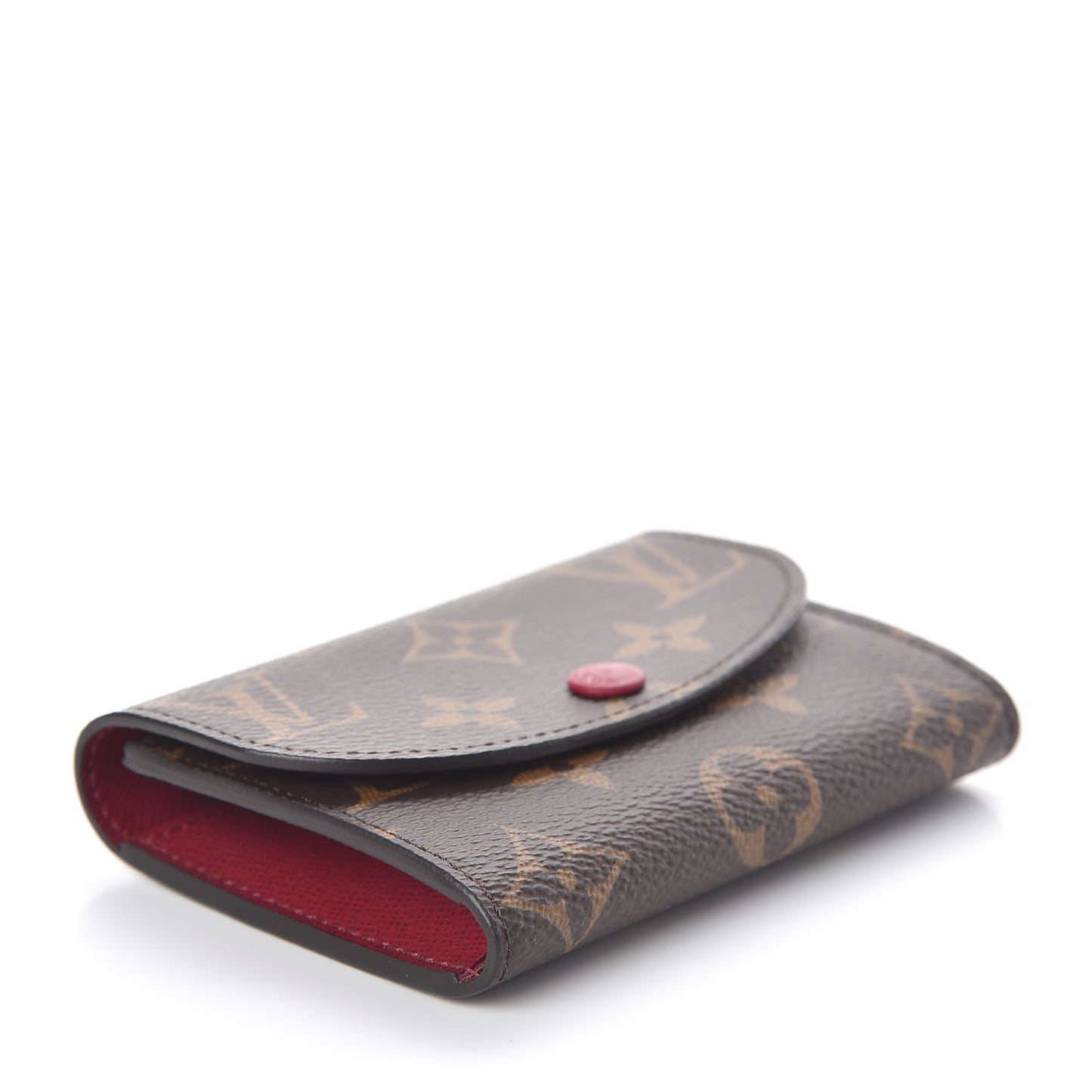 Monogram Rosalie Coin Purse Fuchsia