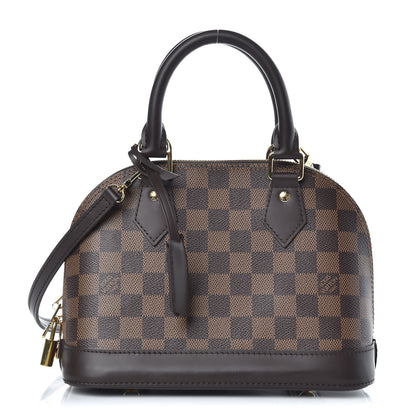 Louis Vuitton Damier Ebene Alma BB 1 of 7