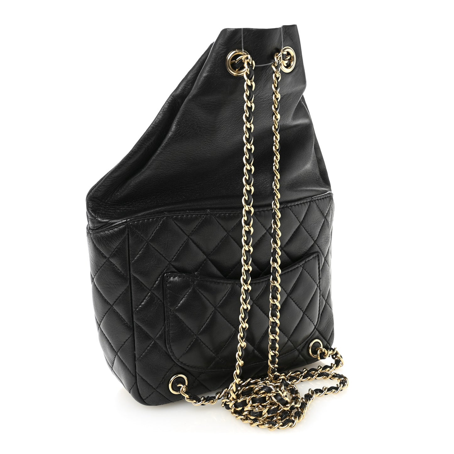 Lambskin Quilted Small In Seoul Backpack Black