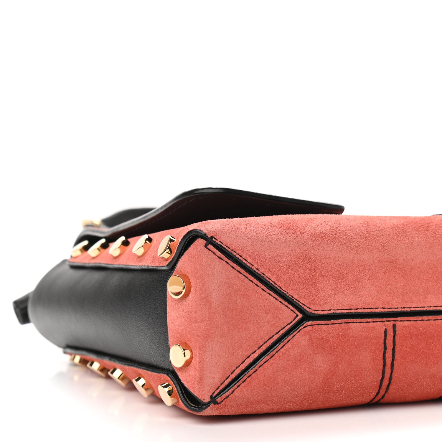 Jimmy Choo Suede Lockett XB Crossbody Bag Coral 8 of 9