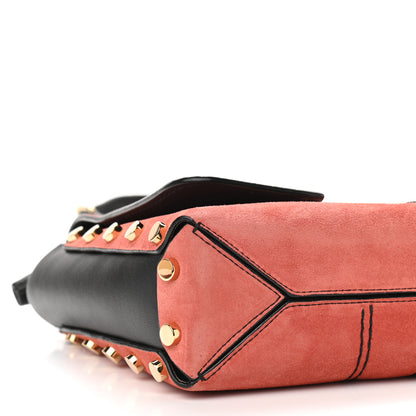 Jimmy Choo Suede Lockett XB Crossbody Bag Coral 8 of 9