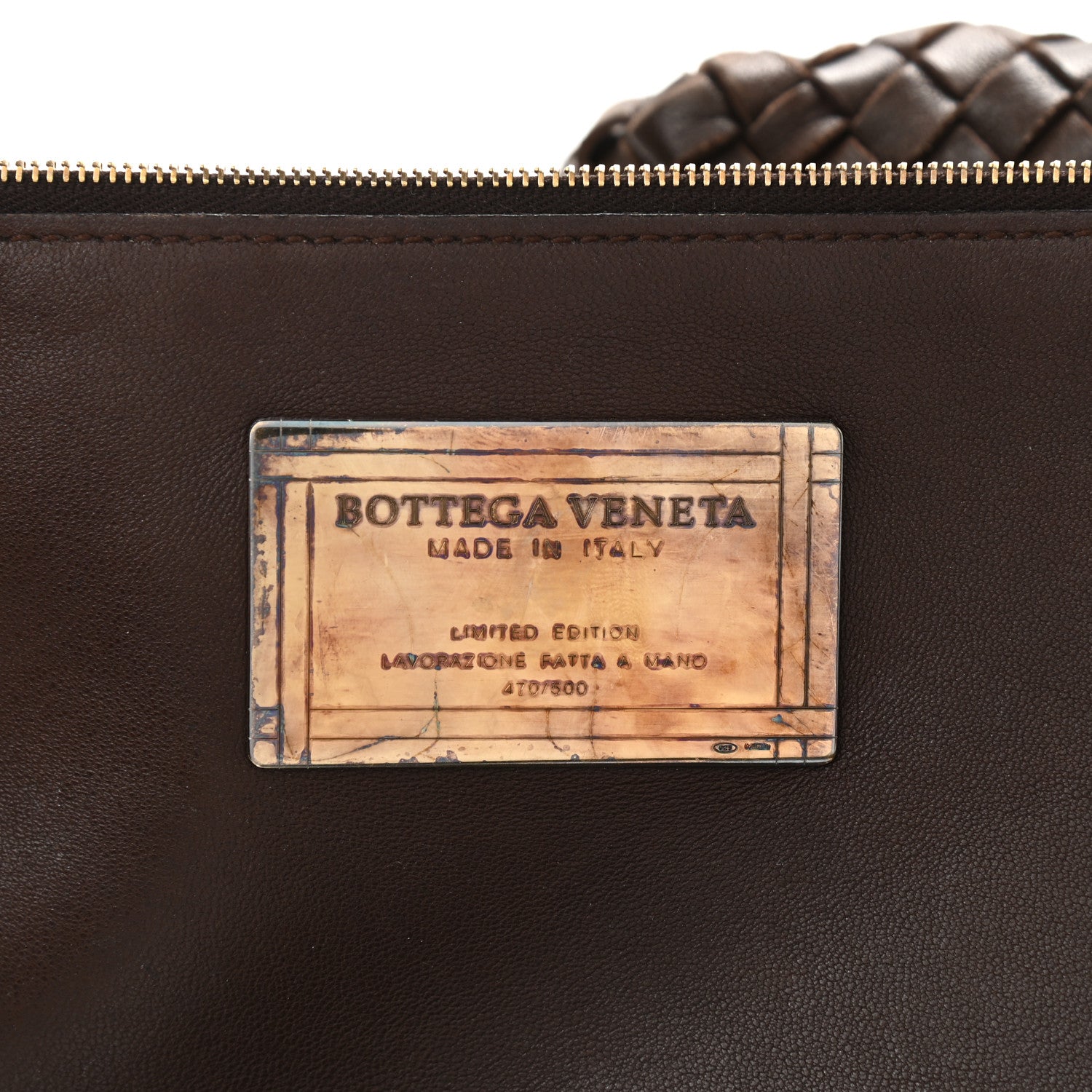 Bottega Veneta Nappa Intrecciato Medium Cabat Ebano 6 of 10
