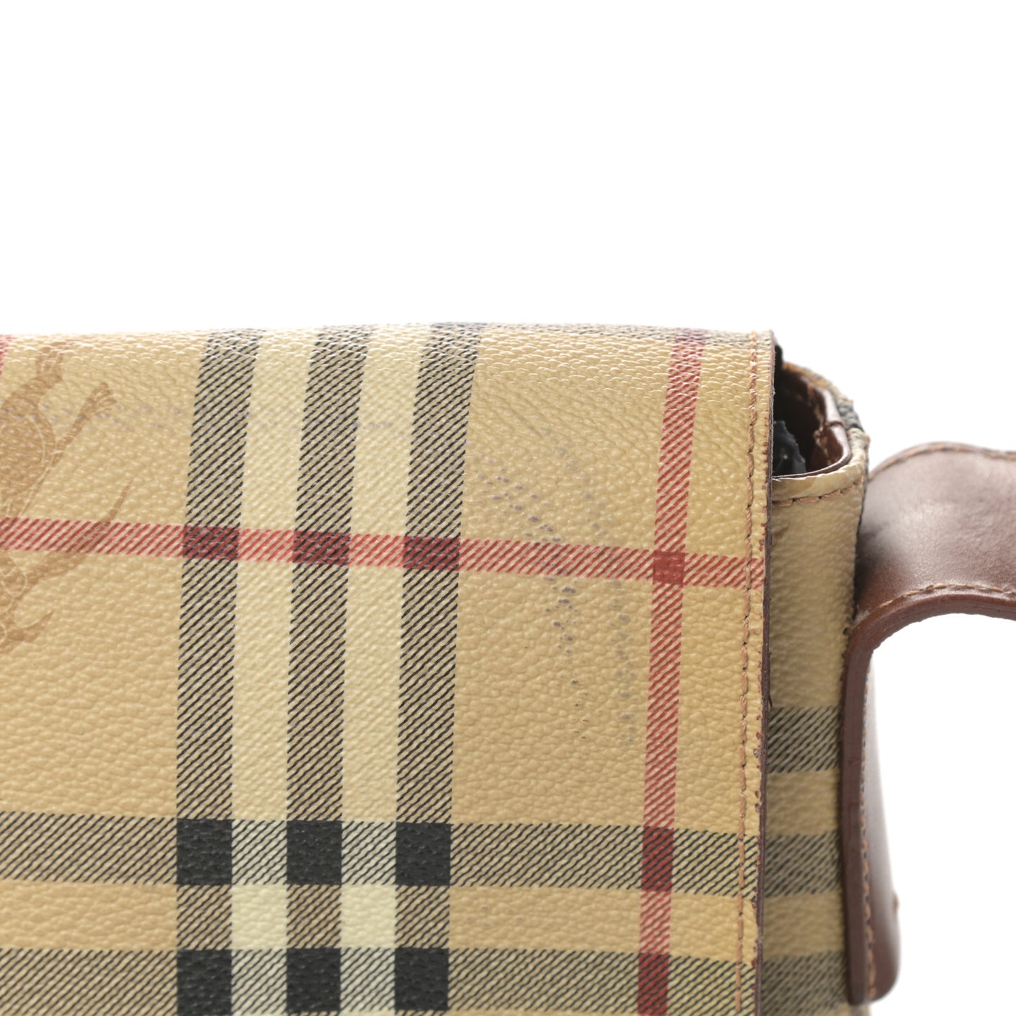 Haymarket Check Messenger Bag Brown