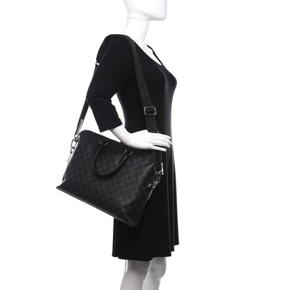 Louis Vuitton Damier Graphite Porte-Documents Jour 2 of 11