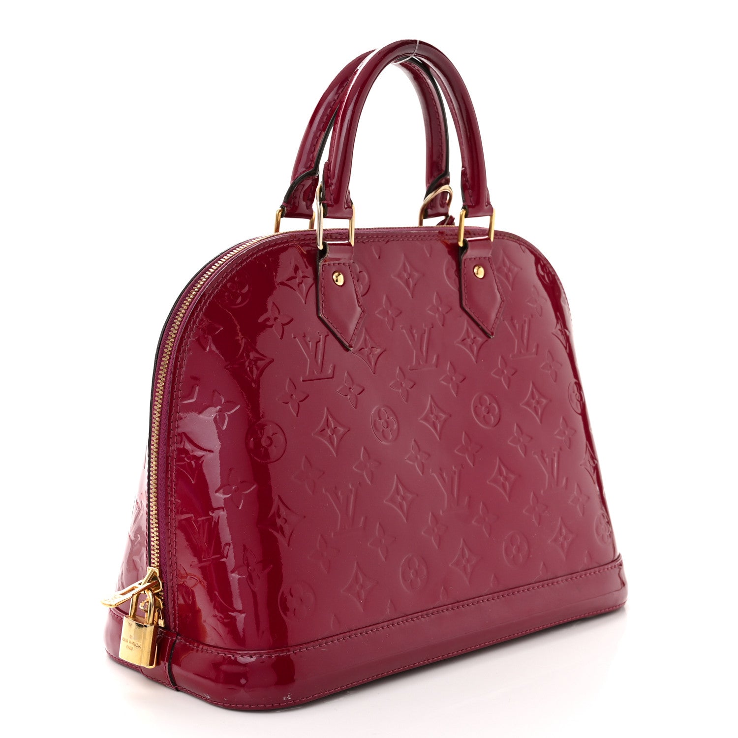 Louis Vuitton Vernis Alma PM Rose Indien 3 of 11