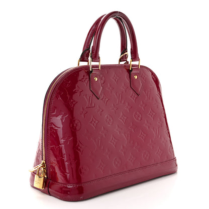 Louis Vuitton Vernis Alma PM Rose Indien 3 of 11