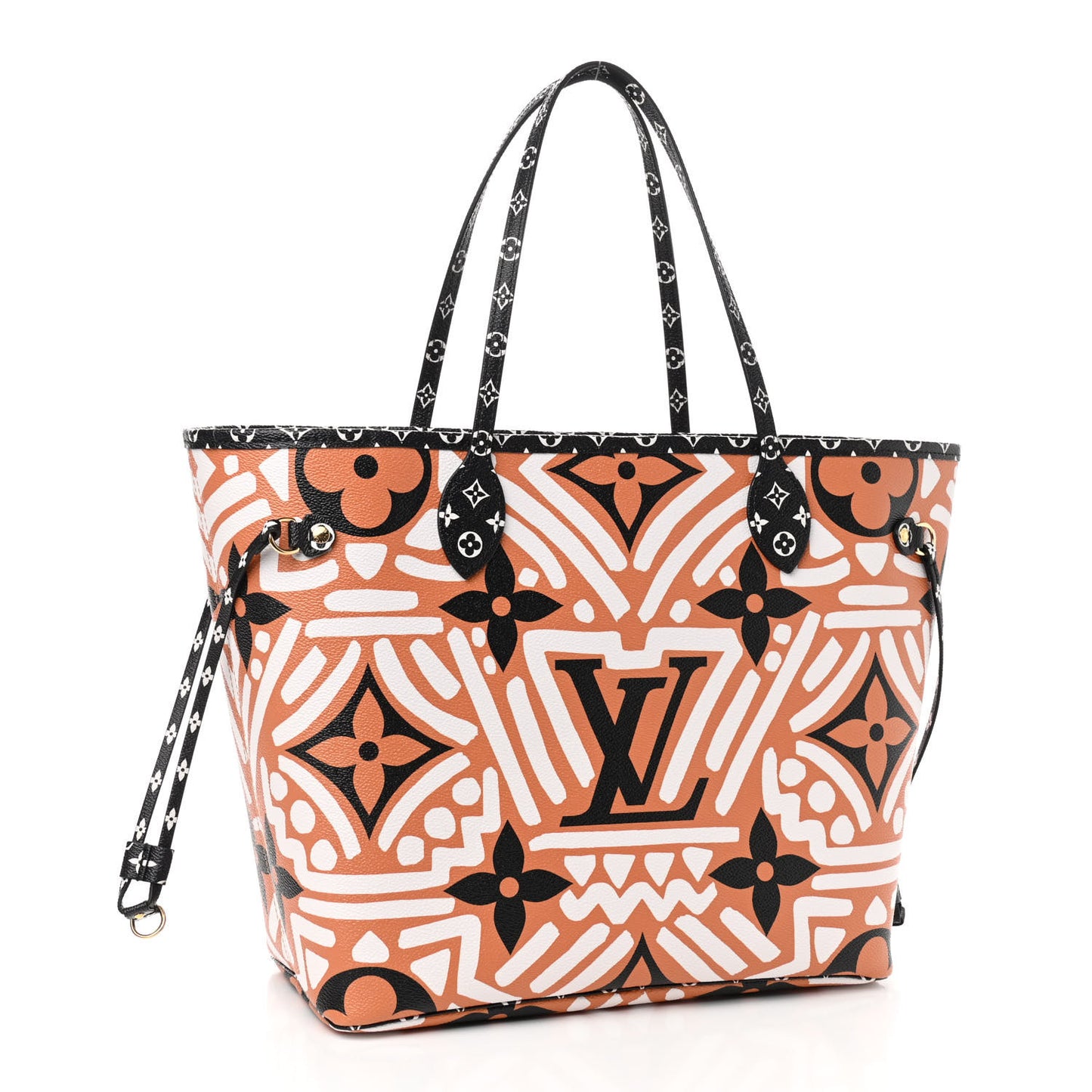 Monogram Giant Crafty Neverfull MM Creme Caramel