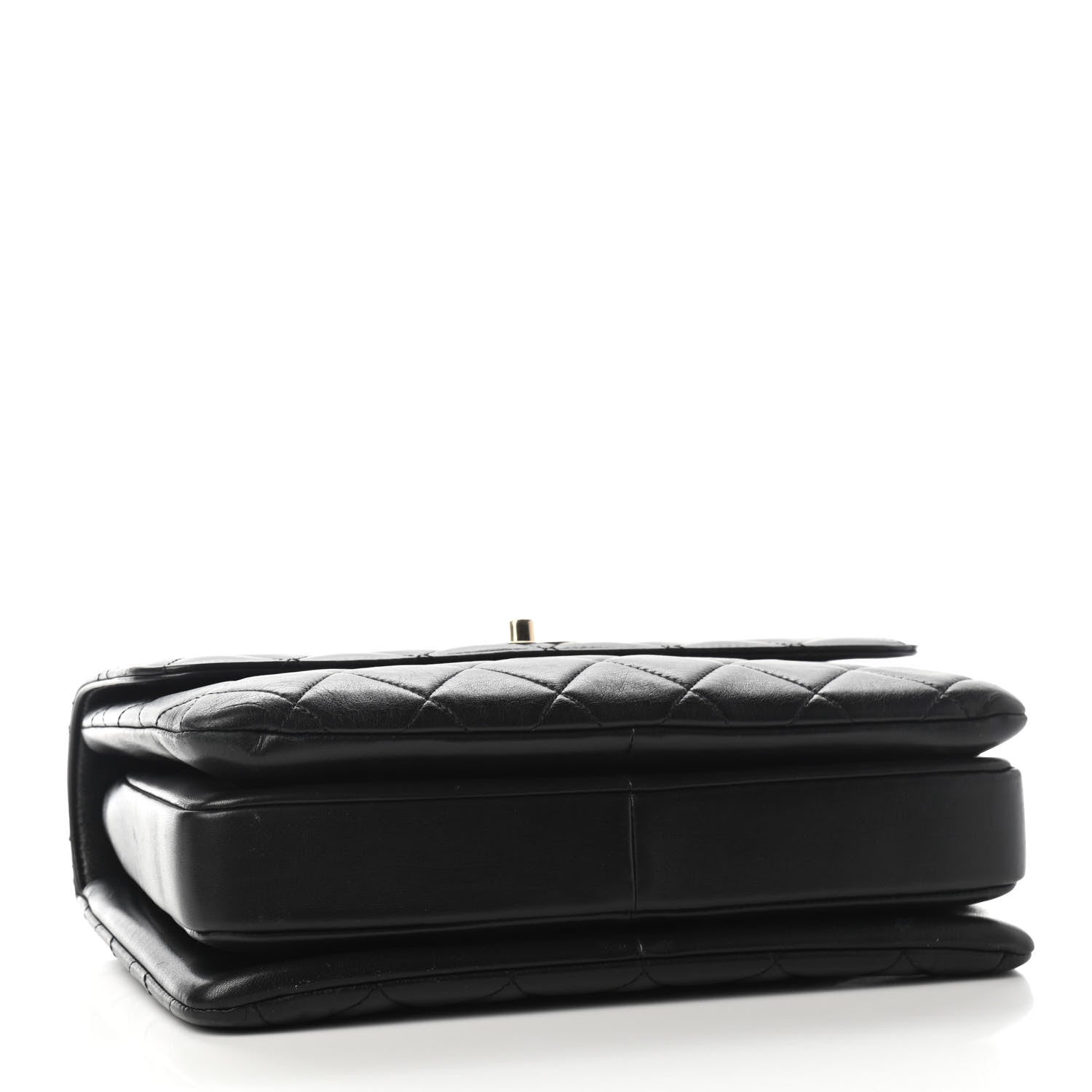 Chanel Lambskin Quilted Medium Trendy CC Flap Dual Handle Bag Black 4 of 9