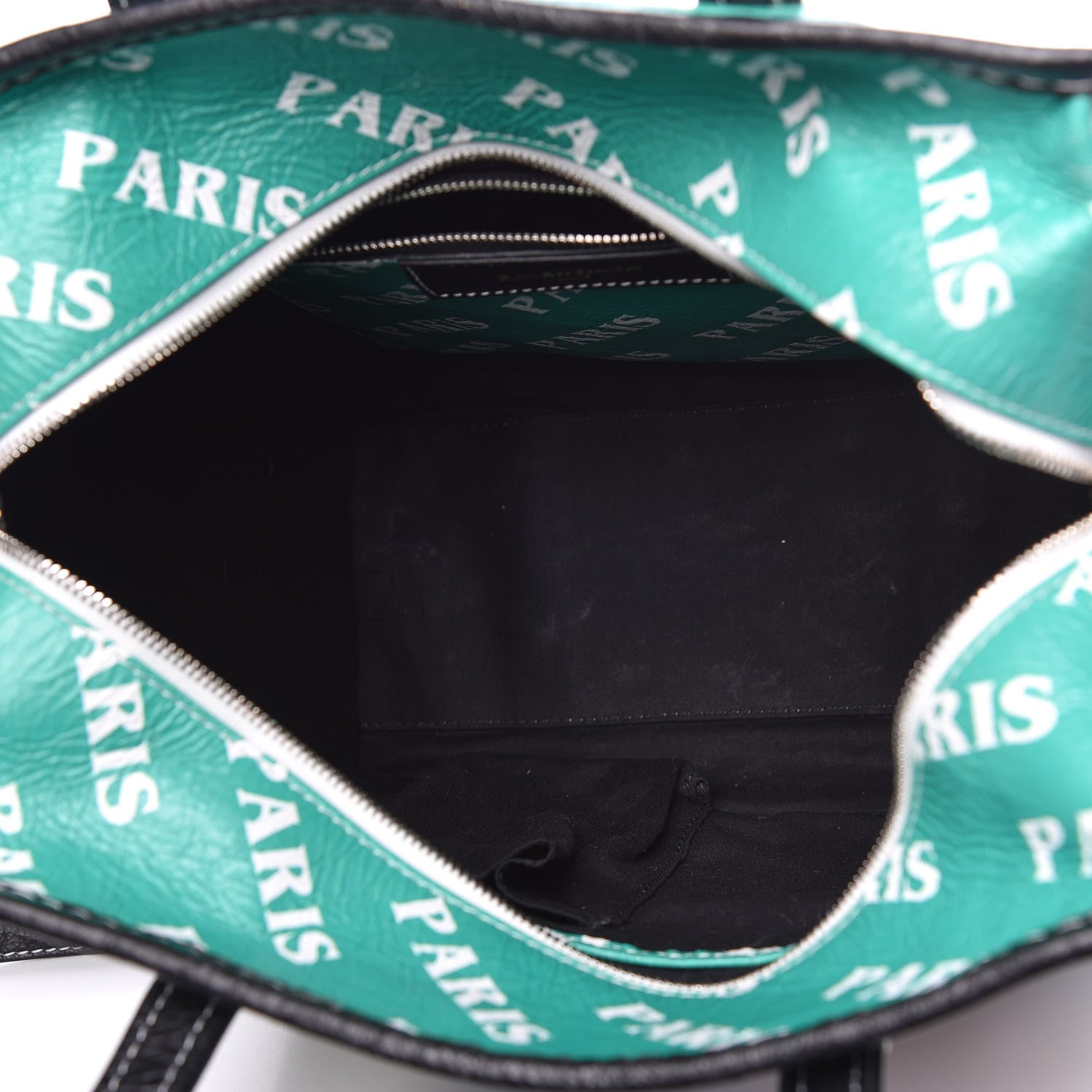 Balenciaga Agneau Arena Paris Print S Bazar Shopper Tote 5 of 11